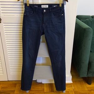 Margaux Insta sculpt womens jeans in dark blue